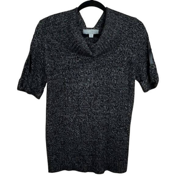 Carolyn Taylor Cowl Neck Embellished Long Sweater M NWOT - Picture 1 of 3